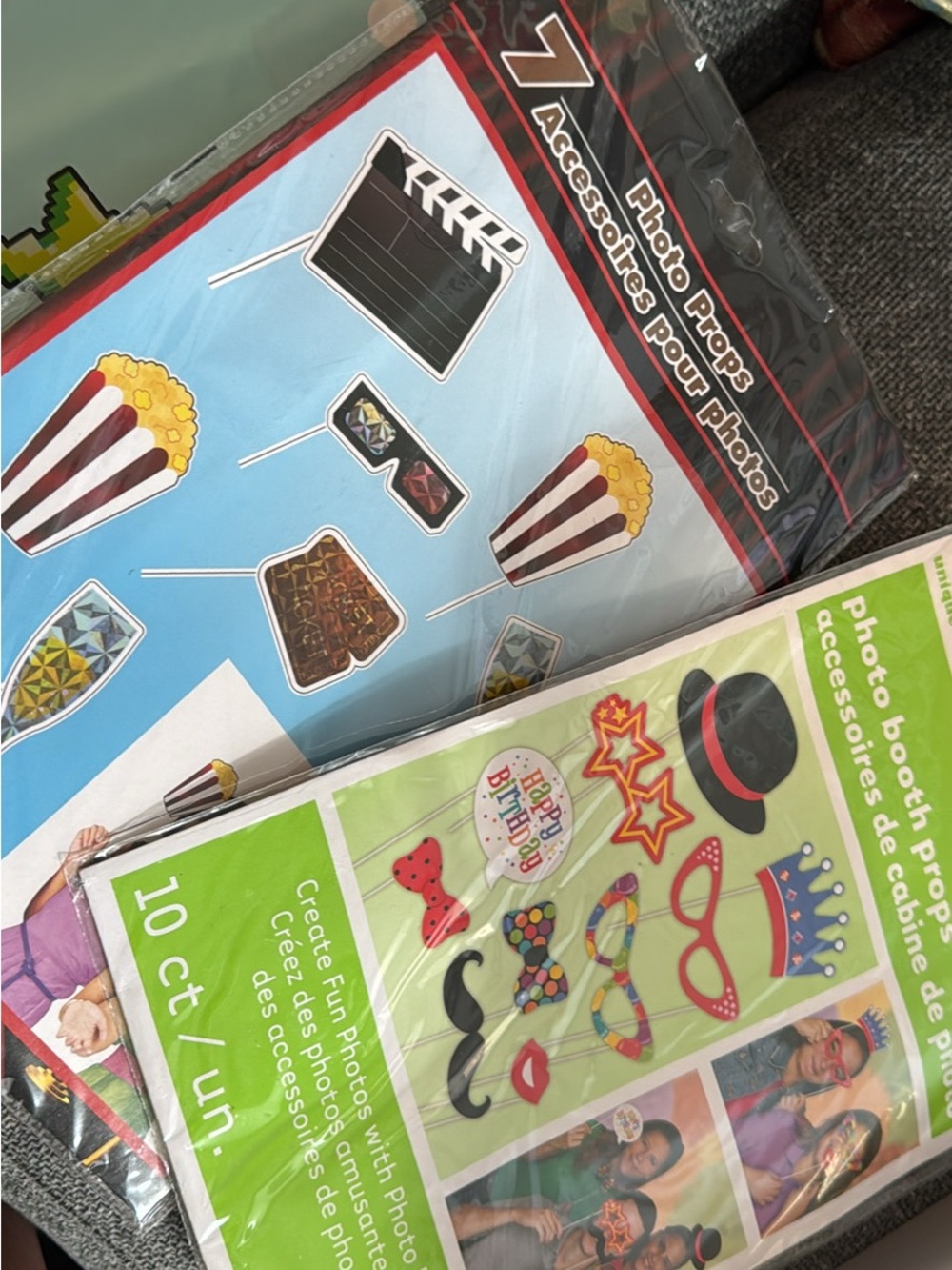Kids Party decor, bags, invitations